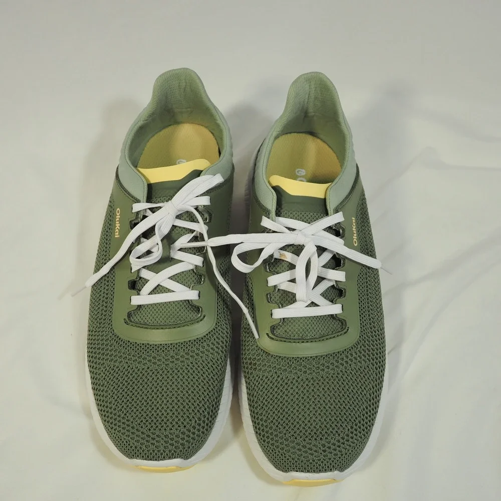 OluKai Island Hopper Shoes Mens 11 Green Athletic Sneakers Walking Breathable